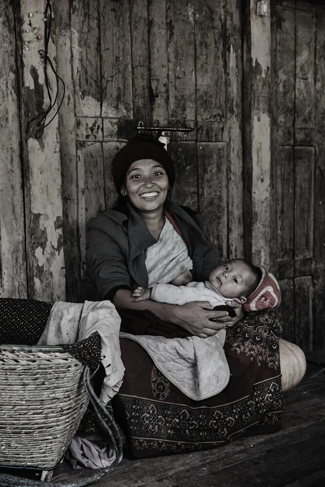 Mother and child - fotokunst von Jan Møller Hansen