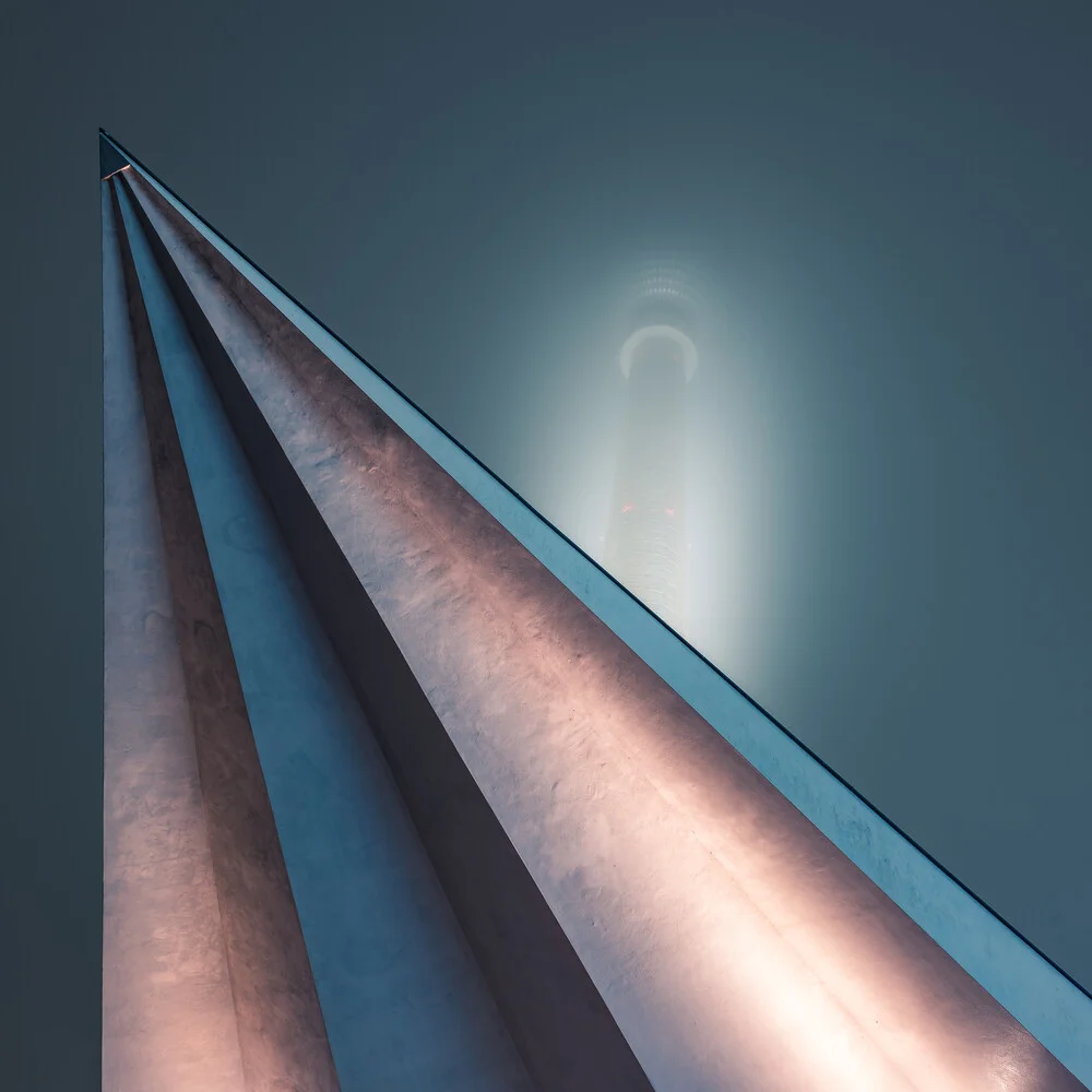 Berlin - TV Tower Spotlight II - Fineart photography by Jean Claude Castor