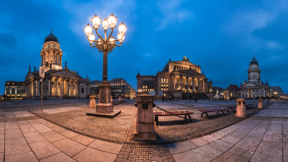 Berlin - Gendarmenmarkt Panorama I - Fineart photography by Jean Claude Castor