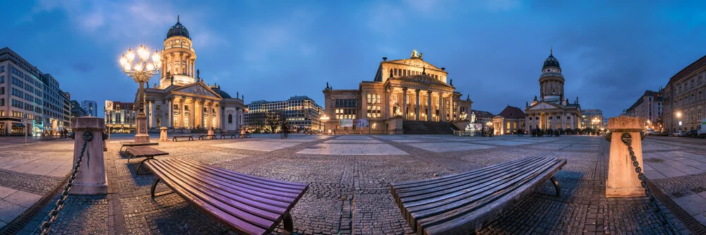 Berlin - Gendarmenmarkt Panorama II - Fineart photography by Jean Claude Castor