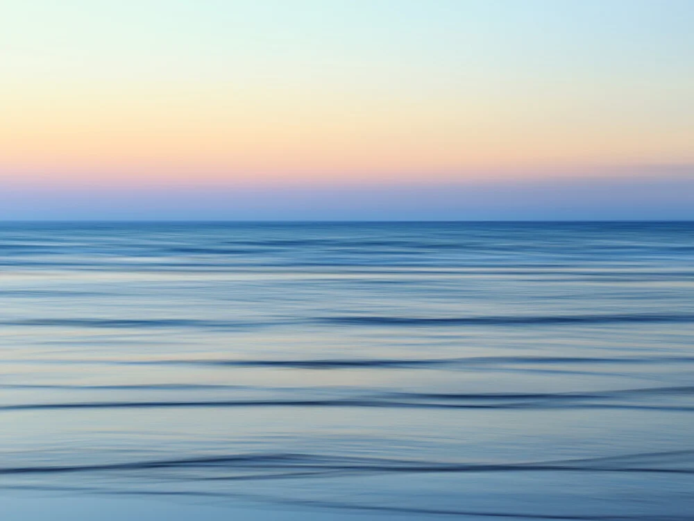 calm sea - fotokunst von Holger Nimtz