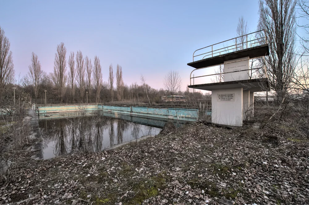 Public swimming pool - Fineart photography by Christian Ditsch