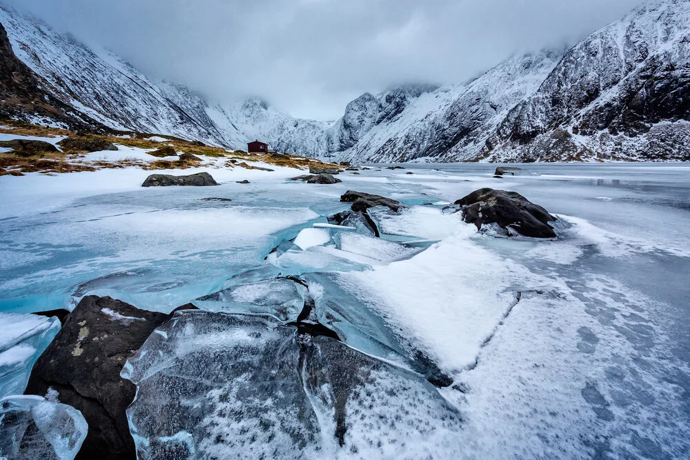 Broken ice // Lofoten islands, Norway - Fineart photography by Eva Stadler