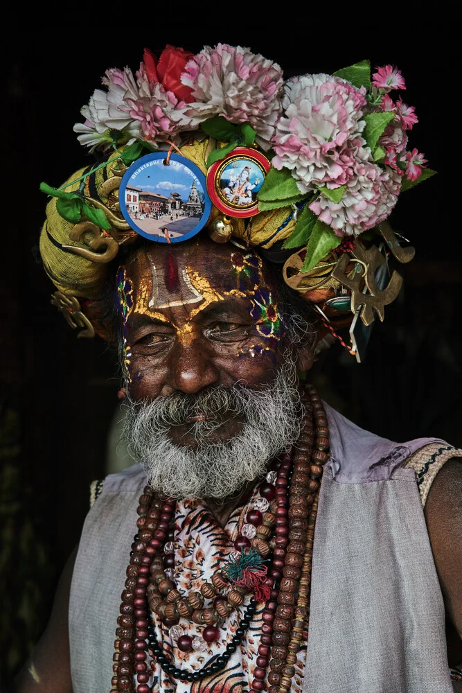 Sadhu - fotokunst von Jan Møller Hansen