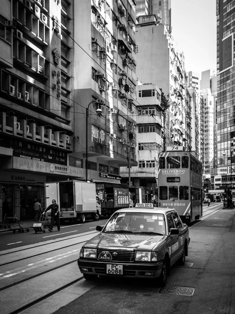 Hong Kong traffic - fotokunst von Sebastian Rost