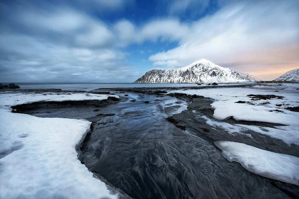 Priel im Licht des Vollmondes - Fineart photography by Michael Stein