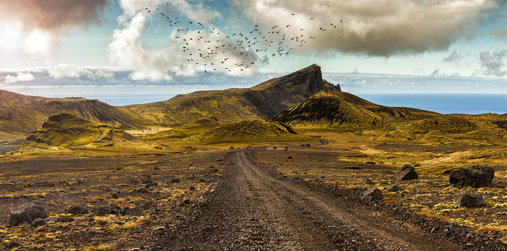 Panorama of the Highlands of Saefellsnes - Iceland - Fineart photography by Markus Schieder