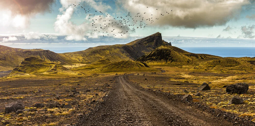 Panorama of the Highlands of Saefellsnes - Iceland - fotokunst von Markus Schieder