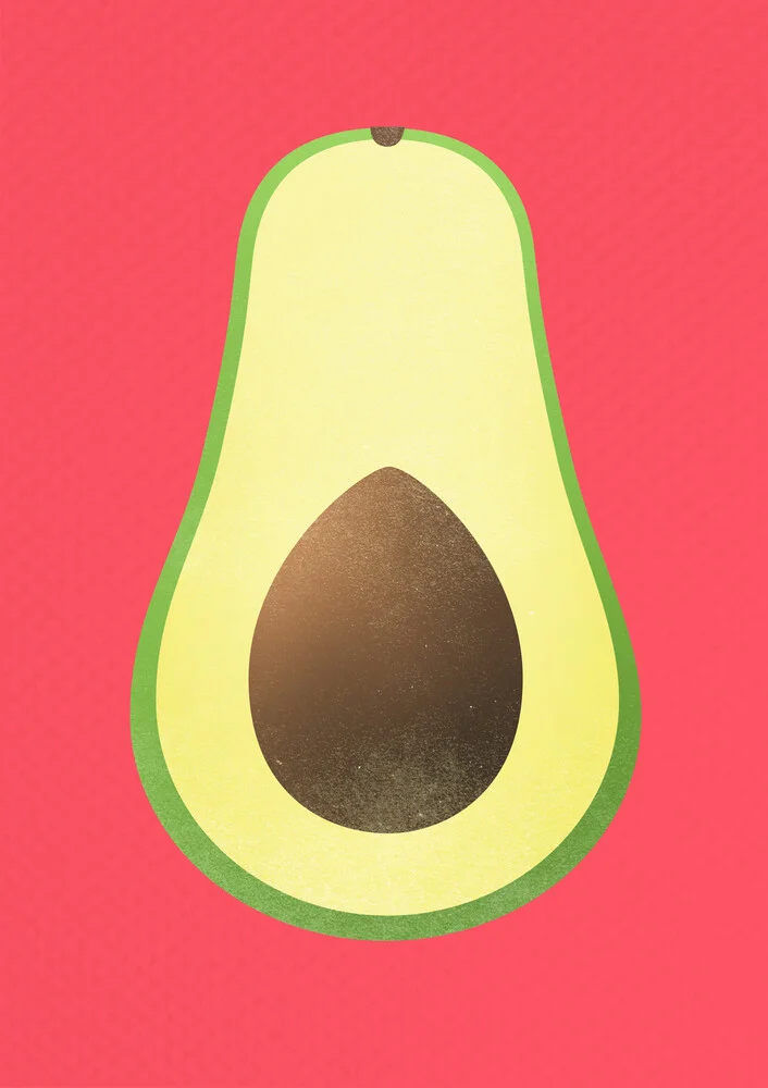 Avocado - fotokunst von Angela Capillo