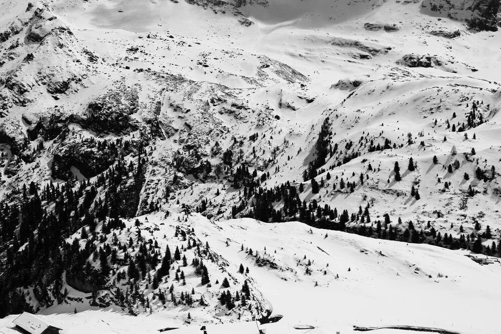 winterliche Alpen - fotokunst von Rolf Bökemeier