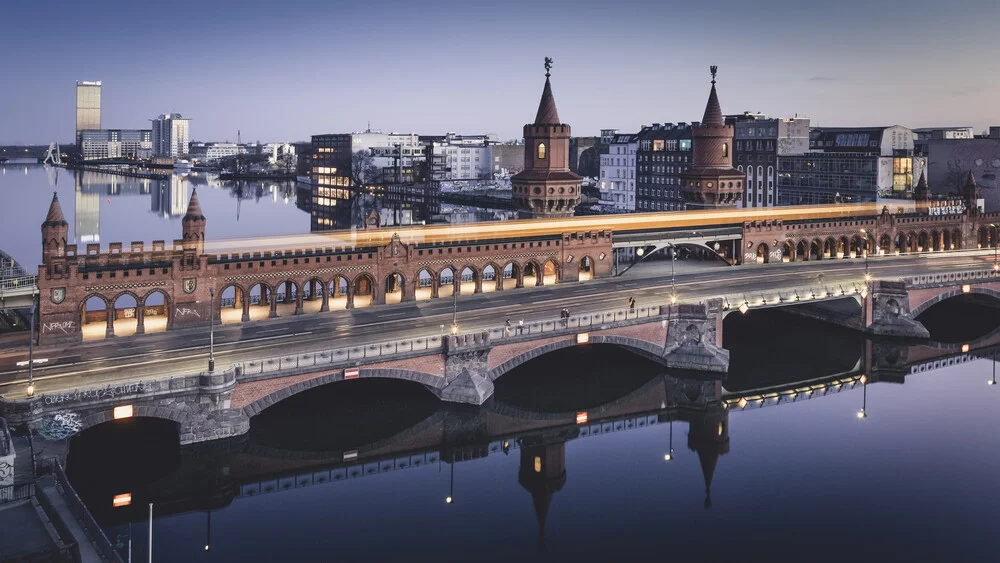 Oberbaumbrücke Berlin - fotokunst von Ronny Behnert