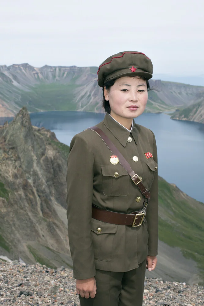 On the holy mountain Paektusan. North Korea, 2014 - Fineart photography by Martin Von Den Driesch
