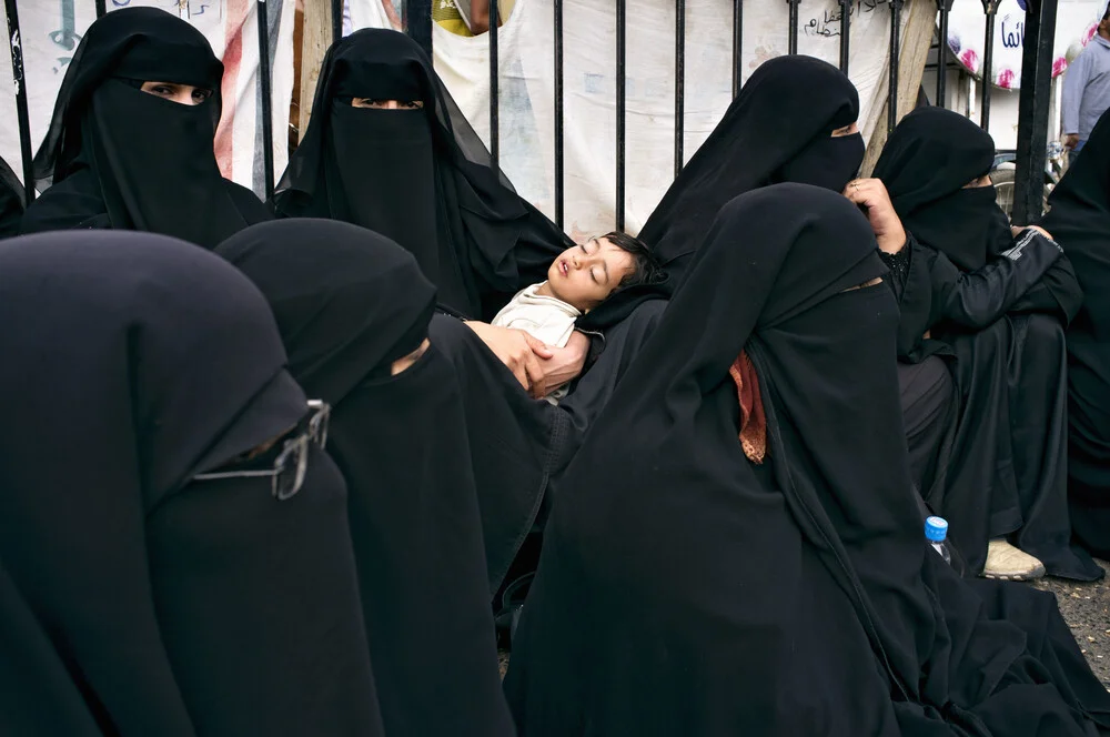 Aufstand im Jemen, II - fotokunst von Martin Von Den Driesch
