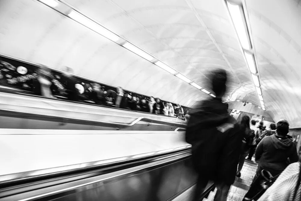 London - The Tube - fotokunst von Steffen Rothammel