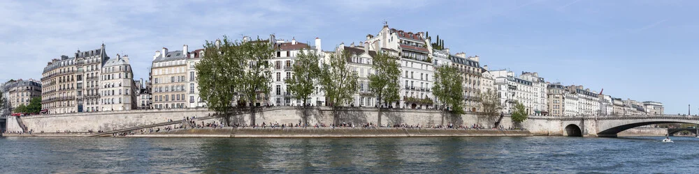 Seineufer - Paris - fotokunst von Jörg Faißt