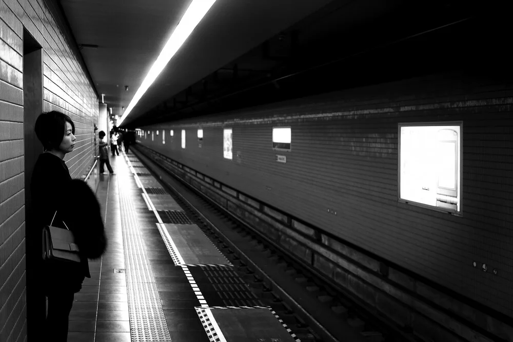 Commuter Thoughts - fotokunst von Rob Smith