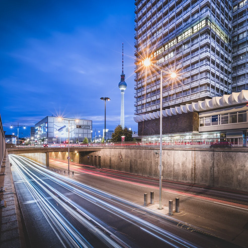 Otto-Braun-Straße Berlin - fotokunst von Ronny Behnert