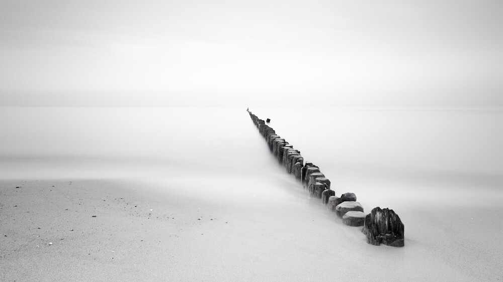 beach light - fotokunst von Holger Nimtz