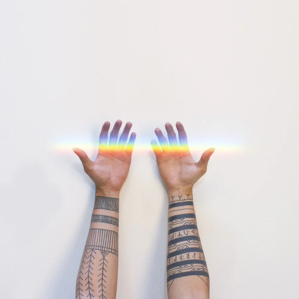 catching a rainbow - fotokunst von Romo Jack