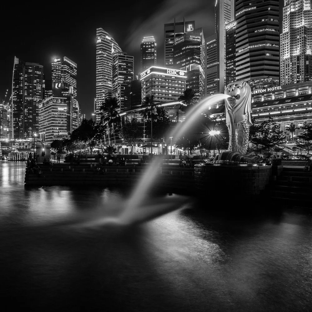 Merlion - fotokunst von Sebastian Rost