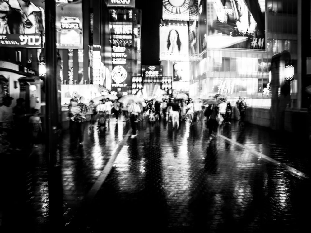 Dotonbori Shopping 1 - fotokunst von Jörg Faißt