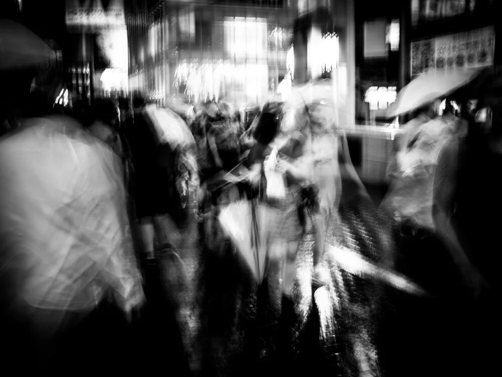 Dotonbori Shopping 3 - fotokunst von Jörg Faißt