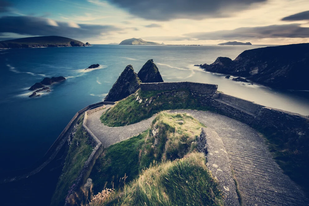 Weg zu den Blasket Inseln - fotokunst von Franz Sussbauer