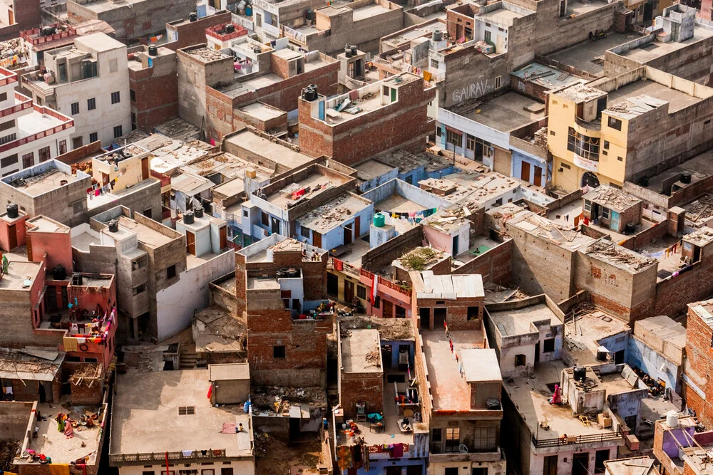 Jaipur Birdsview - fotokunst von Manuel Ferlitsch