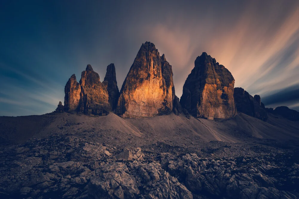 [:] TRE CIME DI LAVAREDO [:] - fotokunst von Franz Sussbauer