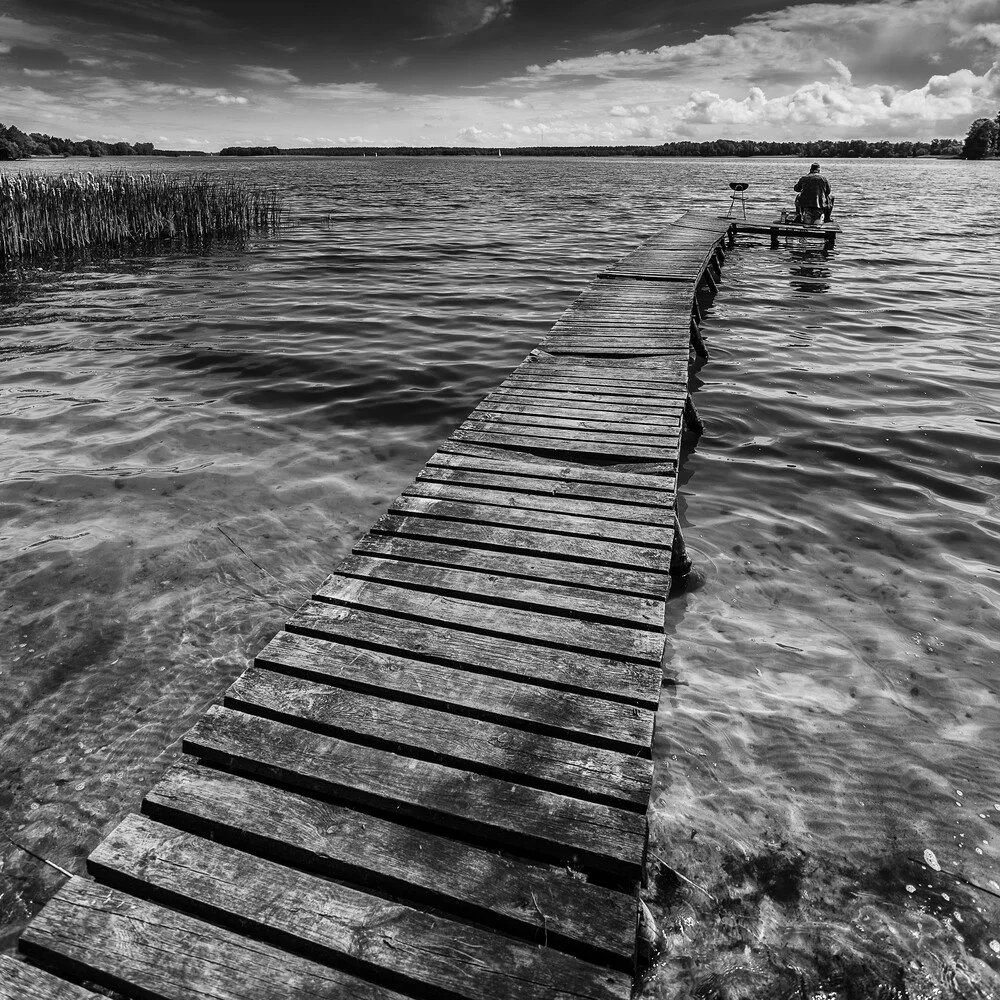 Angler in den Masuren - fotokunst von Mikolaj Gospodarek