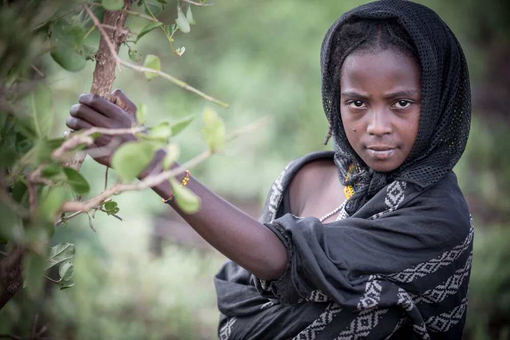 Black Borana - fotokunst von Miro May