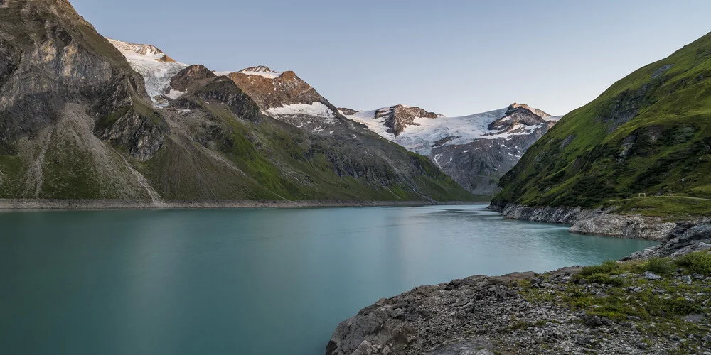 Mooserboden Stausee in Kaprun - fotokunst von Norbert Gräf