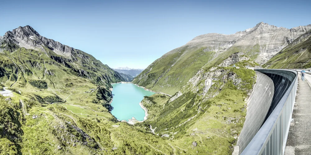 Water reservoir at Kaprun in Austria - Fineart photography by Norbert Gräf