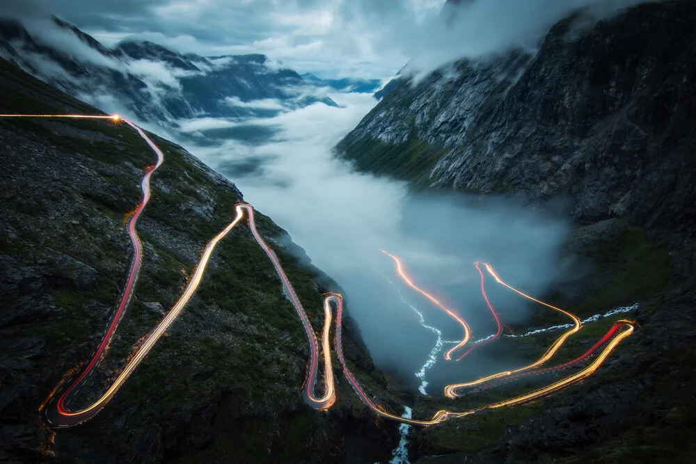 Trollstigen - fotokunst von Christoph Schaarschmidt