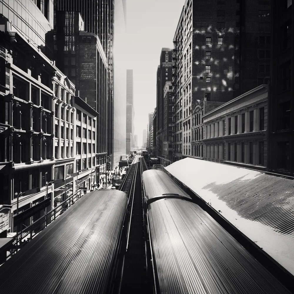 Wabash - Chicago - fotokunst von Ronny Ritschel