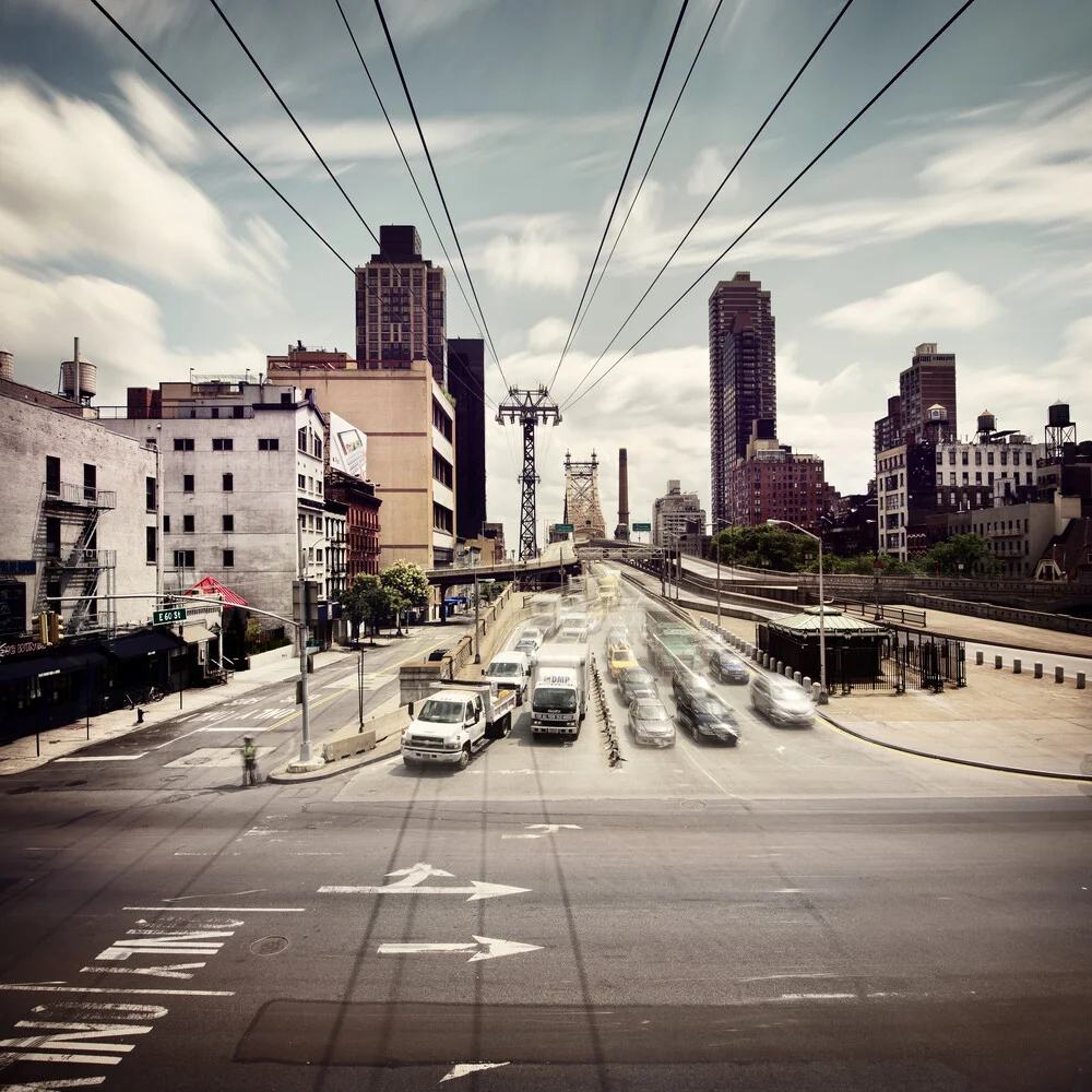 Queenboro Bridge - NYC - fotokunst von Ronny Ritschel