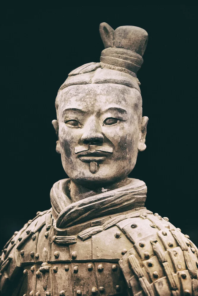 Close-up of a Terra Cotta Warrior - Fineart photography by Jürgen Wolf