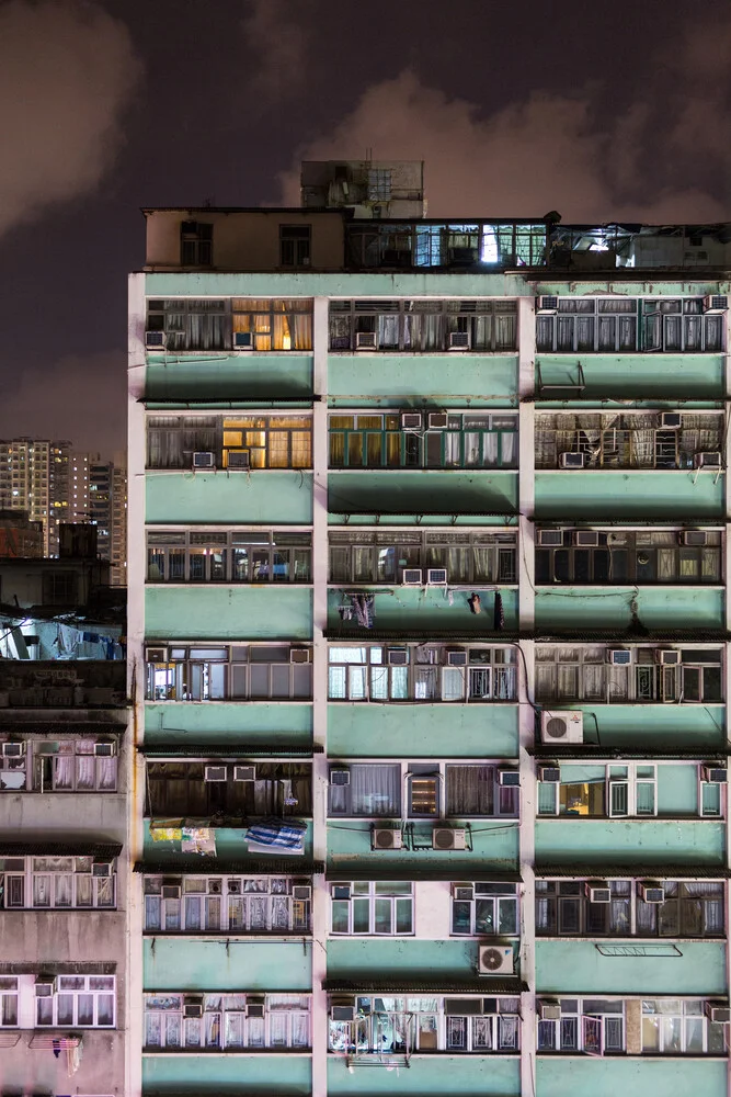 Hong Kong building - Fineart photography by Arno Simons