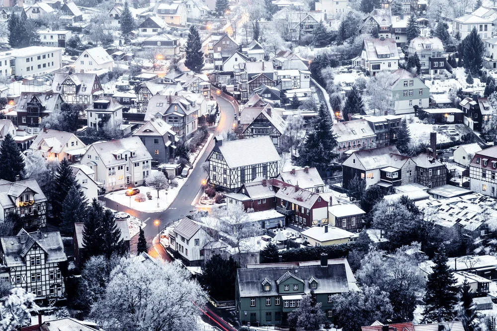 Straßen von Wernigerode - fotokunst von Oliver Henze