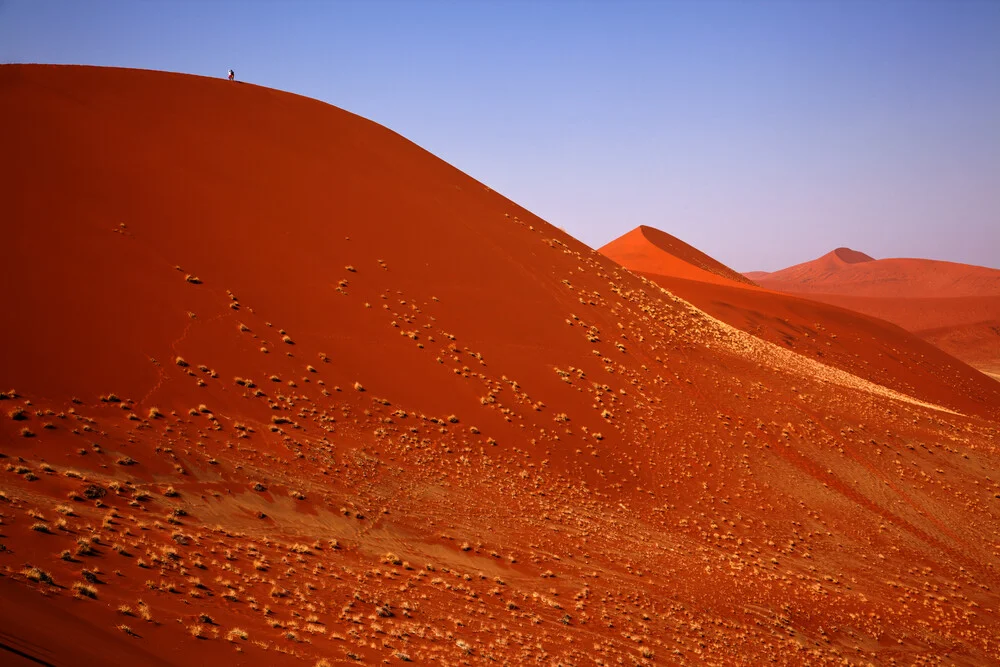 Rote Dünen im Sossusvlei - fotokunst von Angelika Stern