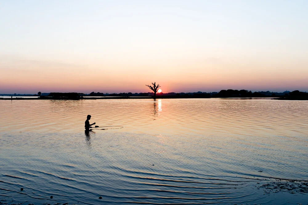 the fisherman - fotokunst von Simon Bode