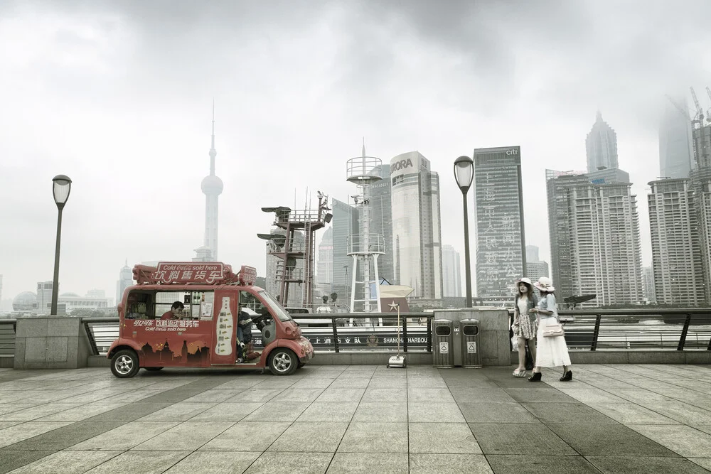 The Bund - Shanghai - fotokunst von Rob van Kessel