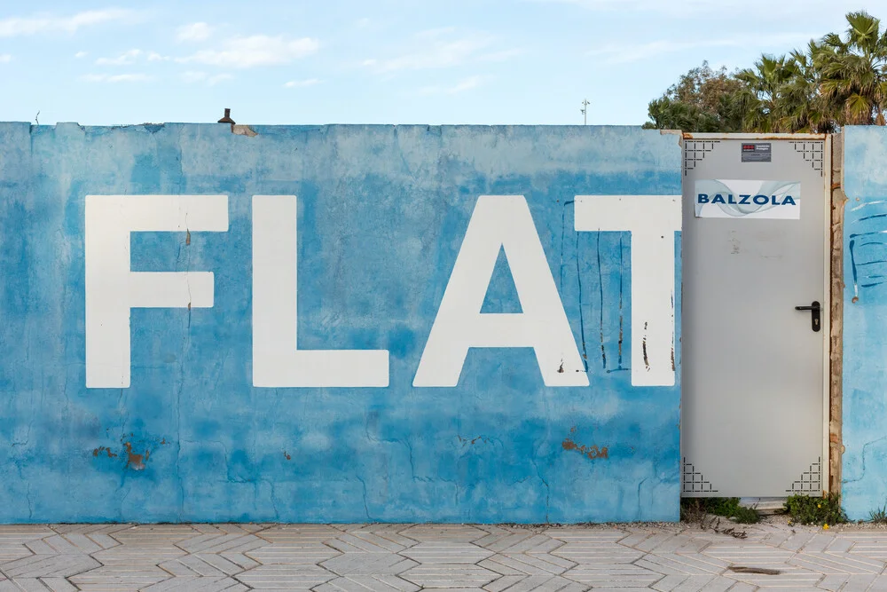 Flat! - fotokunst von Arno Simons