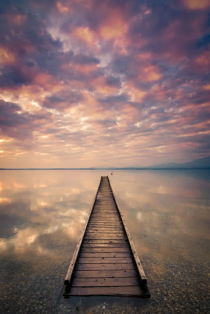 Morgen am Chiemsee - fotokunst von Martin Wasilewski