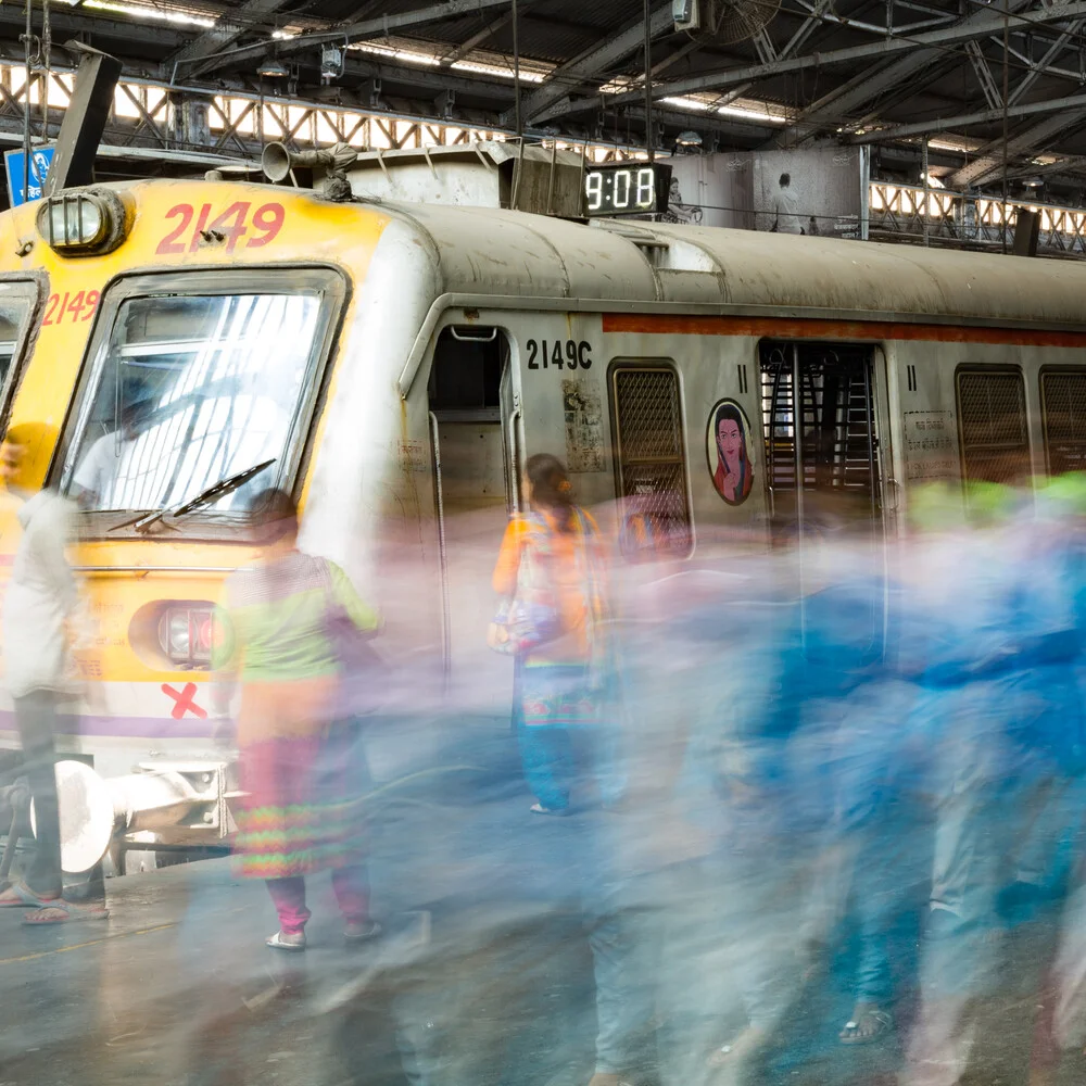 Victoria Station Mumbai - fotokunst von Sebastian Rost