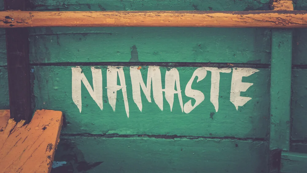 Namaste - fotokunst von Ilka Pia Claren