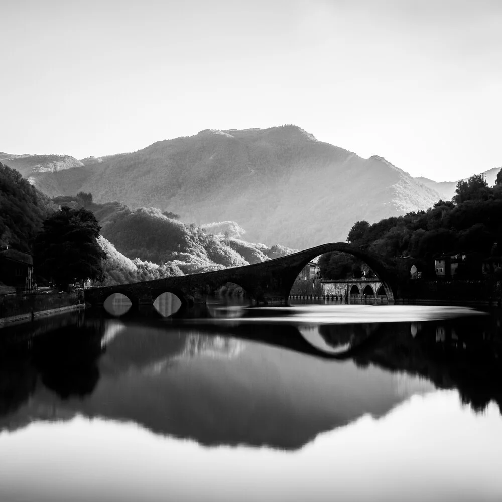 PONTE DEL DIAVOLO - LUCCA - fotokunst von Christian Janik