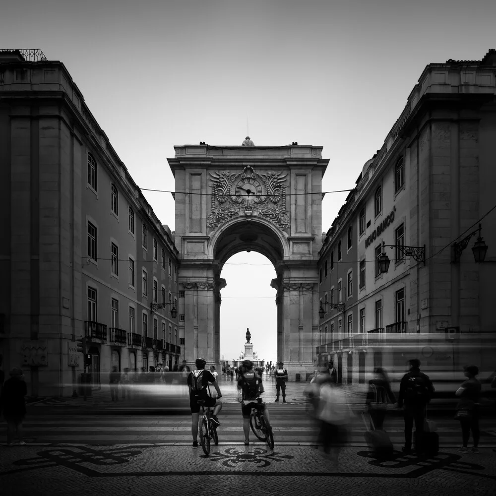 ARCO DA RUA AUGUSTA - LISBON - fotokunst von Christian Janik