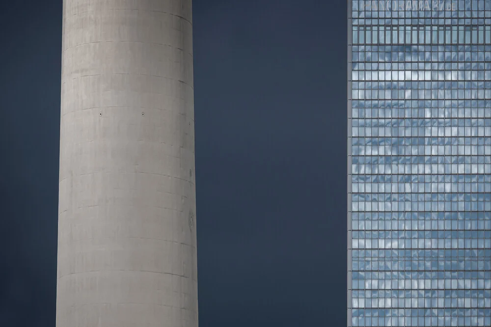 blue - fotokunst von Klaus Lenzen