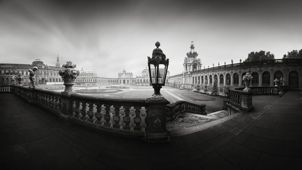 Zwinger Panorama Dresden - fotokunst von Ronny Behnert